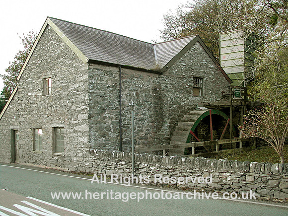 HRS 1224 Pentrefoelas watermill and wheel