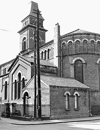 Manchester, Ancoats, Blossom Street, St Peter's Church