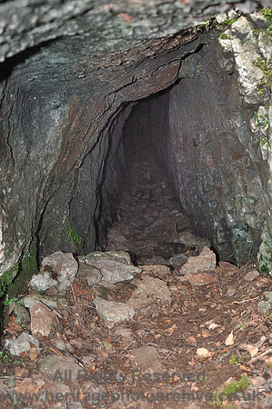 HRS 1812 Whitbarrow trial adit interior