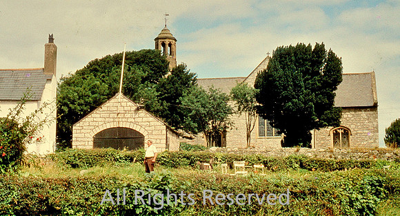 Llanferres church, near Mold