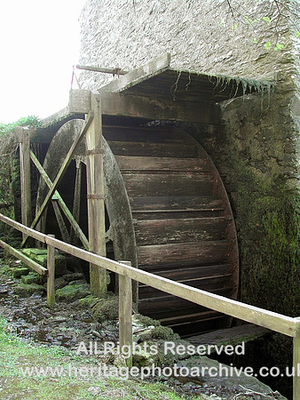 HRS 381 Elim Mill waterwheel Anglesey 2004