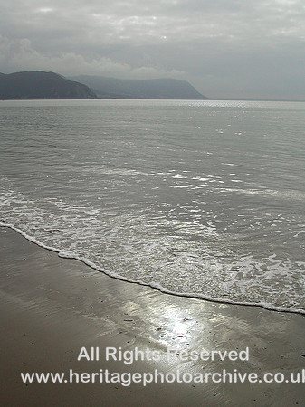 HRS 2541 Llandudno West Shore seascape sun 2003