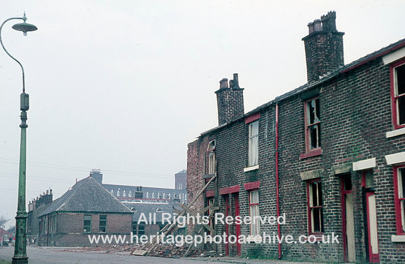 HRS 7140 Radcliffe, Snape Street demolition 1972