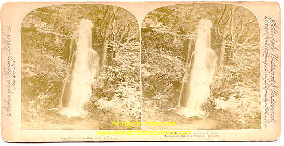 Lake District, Glen Mary waterfall, Coniston
