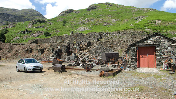 HRS 1352 Coniston Copper Mines, Bonsor Works 2011