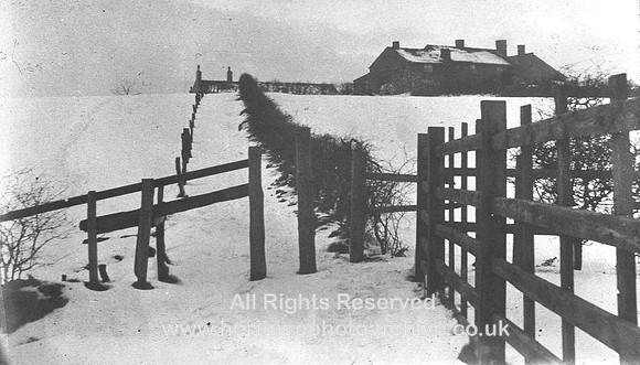 HRS 7160 Radcliffe, Coney Green in snow c1910