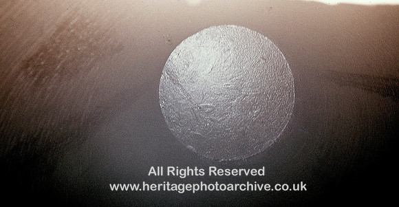 HRS 1498 Looking down mineshaft Radcliffe 1971
