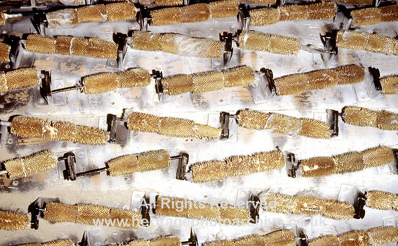 HRS 1274 Bury, Wikes Woollen Mill, Raising on a gig-mill