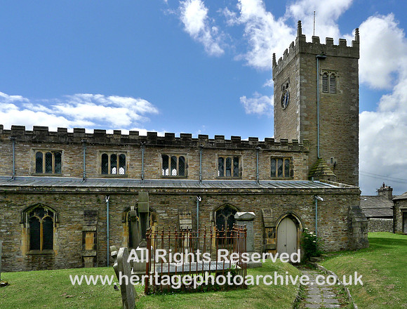 HRS 11157 Wensleydale, St Oswalds church 2022
