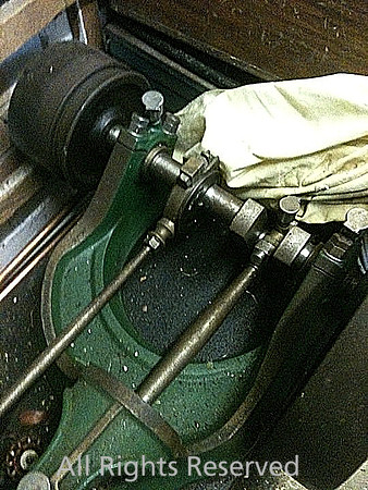 Steam engine, crank and eccentric