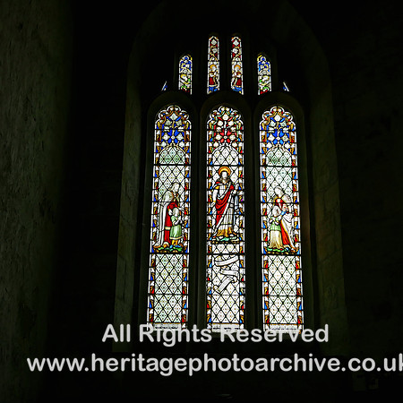 HRS 10262 Crosby Ravensworth, church stained glass L7740828