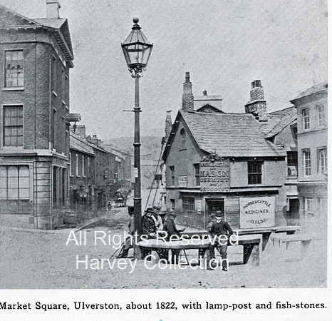 Ulverston, Market Square 1822