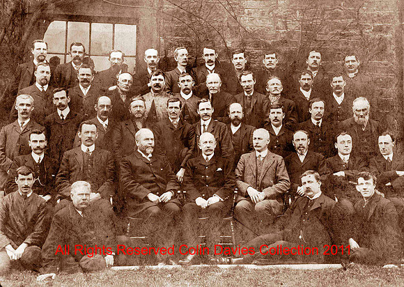 Brymbo Steel Works Staff & Foreman 1908