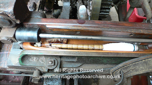 HRS 858 Barnoldswick, Bancroft Mill, Lancashire Loom shuttle
