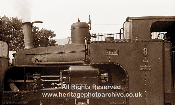 HRS 5976 Snowdon mountain railway locomotive 1970s