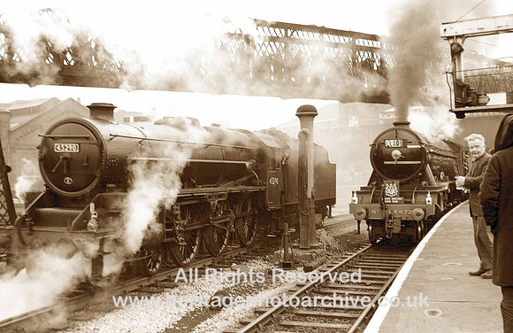 HRS 1301 Bolton, Trinity Street Station, Steam Specials 1970s