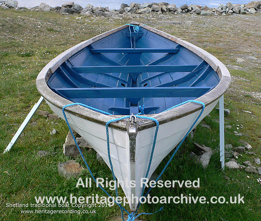 HRS 11 Traditional Shetland Boat