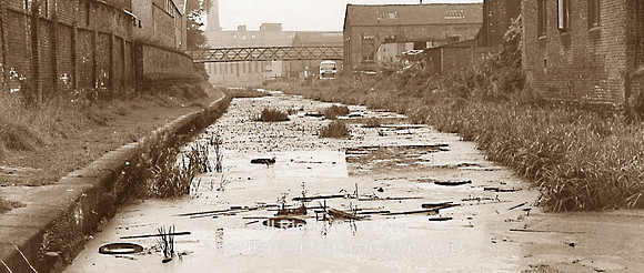 HRS 535 MBBC Water Lane looking westward 1970s