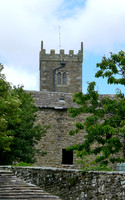 HRS 11169 Wensleydale, Askrigg, church tower St Oswalds 2022