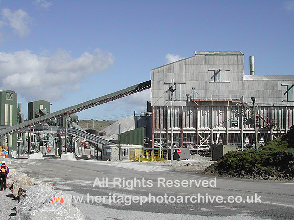 HRS 7586 Halkyn, Pant Quarry surface machinery