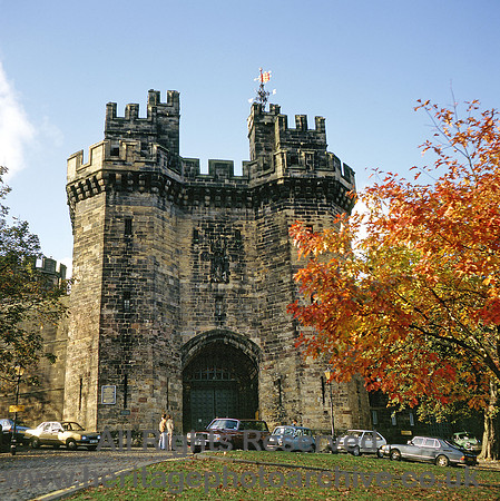 HRS 493 Lancaster Castle, John o' Gaunt's Gate 1980s