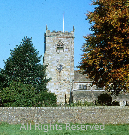 Slaidburn Church from side 1975