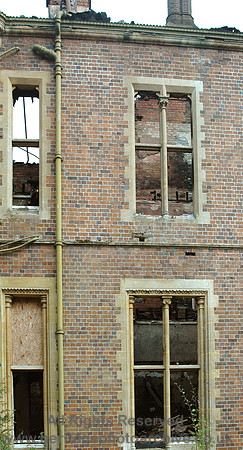 HRS 6901 Hafodunos Hall, Exterior brickwork after 2004 fire