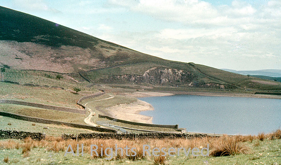 Sabden, Churn Clough Reservoir 1976