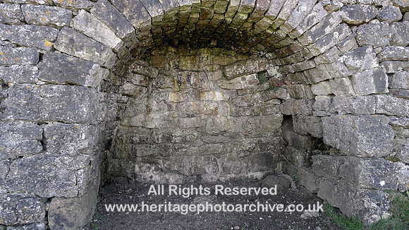 HRS 9250 Great Asby Scar, Blasterfield lime kiln interior NGR NY 633 116