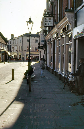 Unknown location, Street scene, Halifax Building Society
