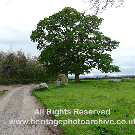HRS 2302 Long Meg and her daughters stone circle
