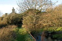 HRS 366 Bodorgan Farm house and bridge over stream