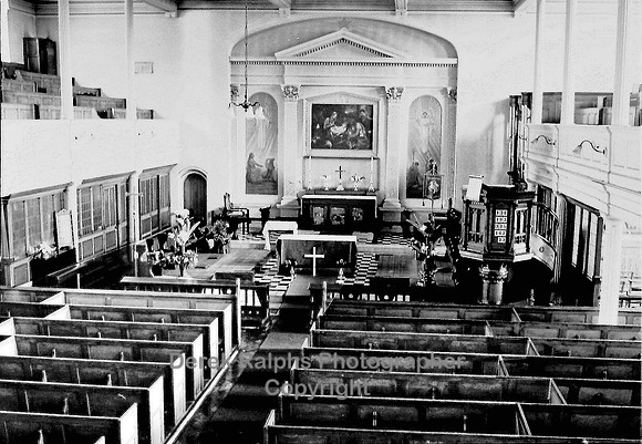 Manchester, Ardwick Green, St Thomas's church interior