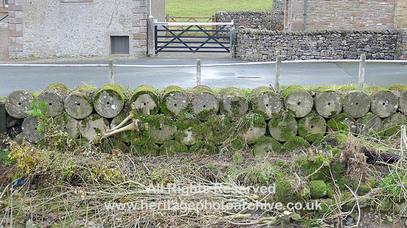 HRS 9872 Great Asby, roadside reinforcement blocks L1180774