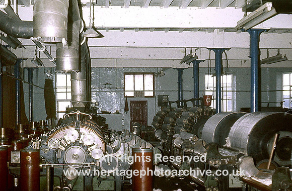 HRS 1271 Bury, Wikes Woollen Mill, Carding engines