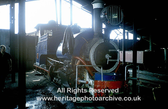 HRS 800 Darjeeling Himalayan Railway worskhops 1995