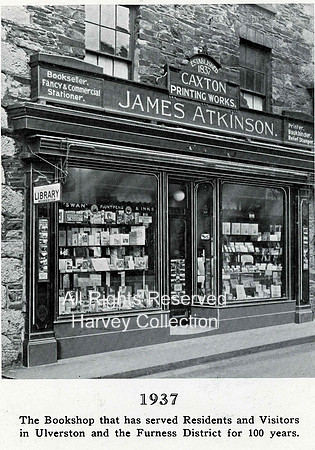 Ulverston, James Atkinson's shop