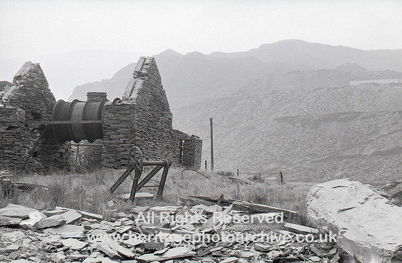 HRS 7401 Llechwedd slate quarry, winding-drum