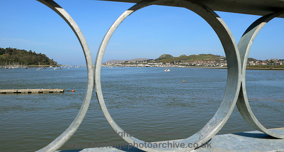 HRS 219 Deganwy and Conwy through railings 2007