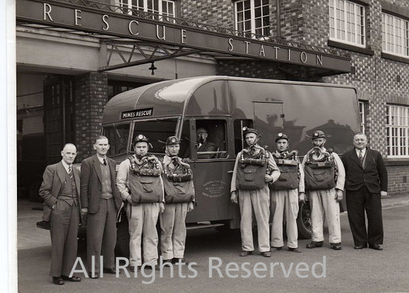 New Mines Rescue Van 1954