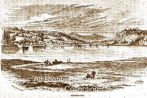 Greenodd, old print