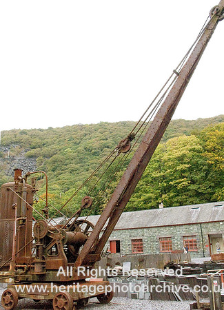 HRS 5972 Steam crane, Llanberis slate Museum 2007