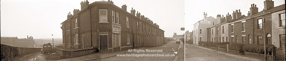 HRS 1945 Radcliffe, Green Lane 3 photo comp 1967