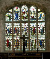 HRS 8548 Dent, Church stained altar glass L7700382