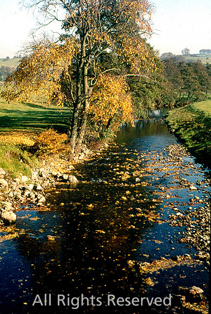 Slaidburn, Hodder in the Fall 1975