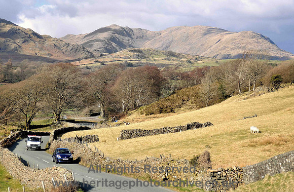 HRS 1030 Old Man of Coniston from near Torver