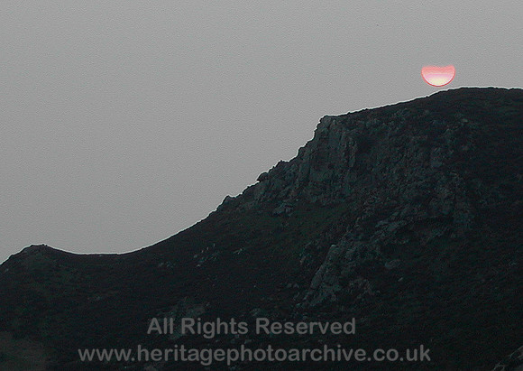 HRS 458 Winter sun over Alltwen, Conwy