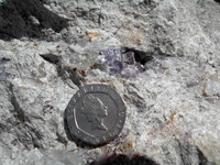HRS 7597 Halkyn, Pant Quarry fluorite