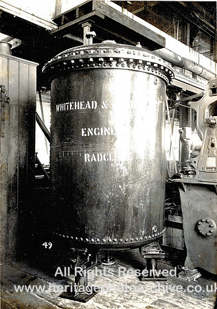 HRS 2154 Whitehead & Poole Pressure vessel