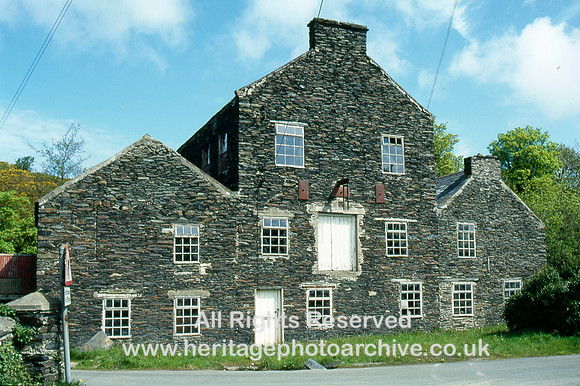 HRS 1017 Isle of Man,  St John's woollen mill  May 1996